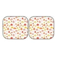 thumbnail image 7 of Haiem Cute Cartoon Mushrooms Windshield Sun Shade: Universal Foldable 2-Piece Car Front Window Sunshade - Blocks Uv Rays, And Reduces Heat,Essential Car Accessory Medium, 7 of 7