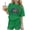 Green, variant on Boys Girls 4th of July Outfits American Flag Graphic Tee and Shorts Patrotic Matching Set 250th Anniversary Clothing Set Summer Casual Tracksuit Gray 13-14Years