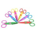 thumbnail image 1 of Under 10 Office&Craft&Stationery 6X Random Decorative Border Scissors Scallop Wavy Fancy Pinking Paper Shears DIY, 1 of 8