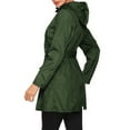 thumbnail image 6 of Women’s Waterproof Rain Jacket Lightweight Outdoor Windbreaker Rain Coat Shell for Hiking, Travel, 6 of 7