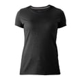 thumbnail image 1 of Playera Fruit Of The Loom para Mujer, Cuello Redondo Manga Corta Negro Talla  G, 1 of 4