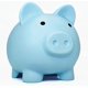 thumbnail image 1 of Cute Piggy Bank for Sbrvaniy Pig Money Bank Coin Bank for Boys and Girls My First Unbreakable Money Bank Large Size Decoration Savings Blue, 1 of 4