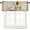 Orange29asg9616, variant on Floral Window Valances Colorful Leaves Valance Kitchen Curtains with Rod Pocket Window Treatment Short Curtain Panels for Bedroom Living Room Farmhouse 54" X 18"