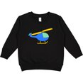 thumbnail image 2 of Inktastic Blue Helicopter Toddler Sweatshirt, 2 of 4