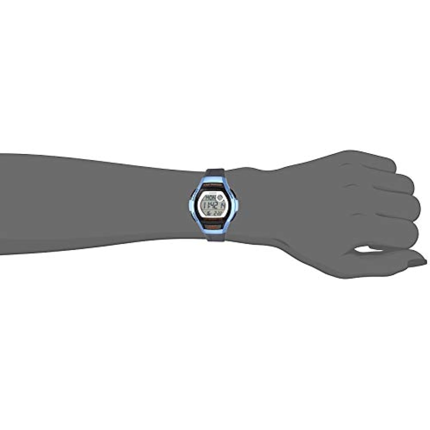 Casio Women's Step Tracker Watch, Light Blue LWS2000H-2AV