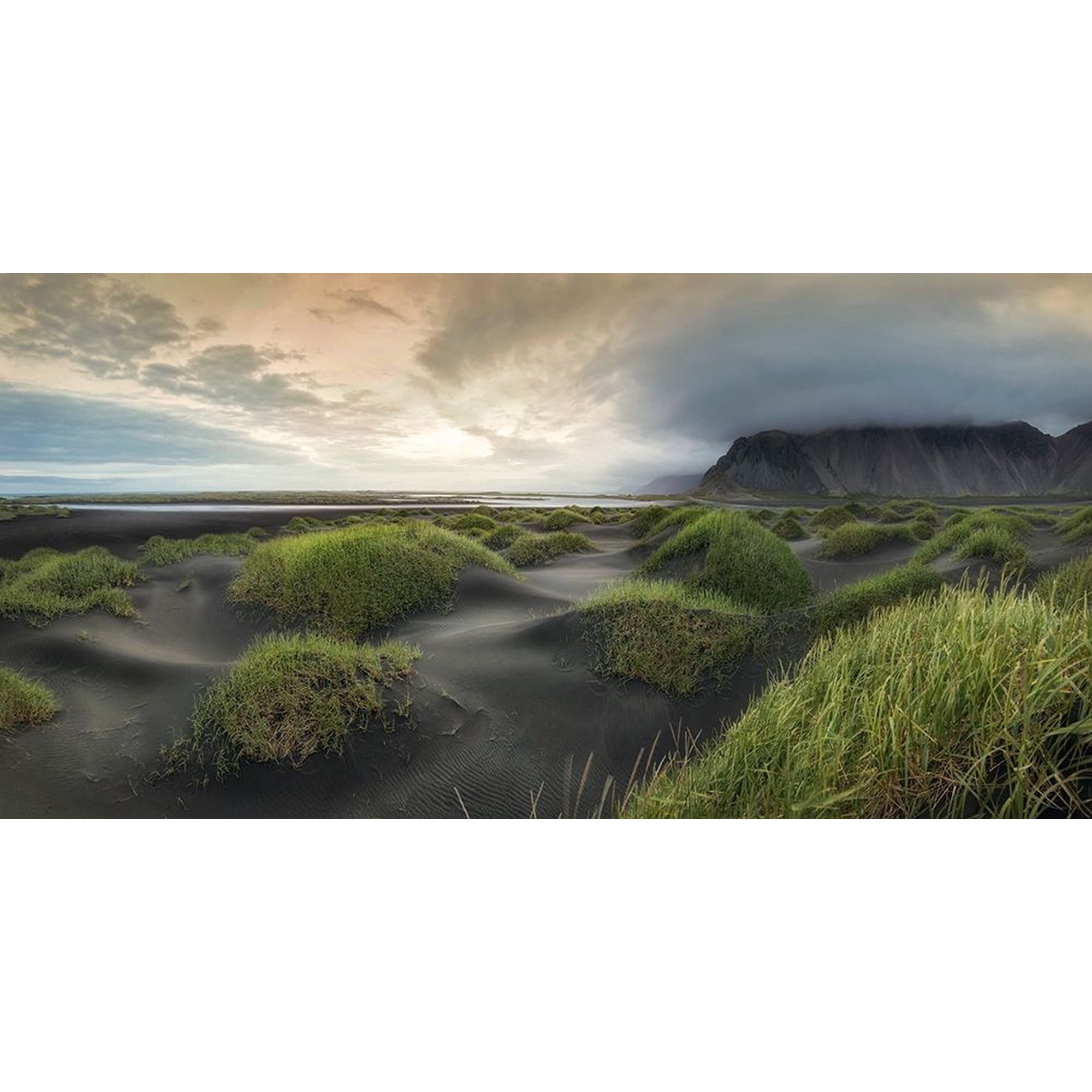 Black Dunes Panorama Poster Print - Danny Head (24 x 18)