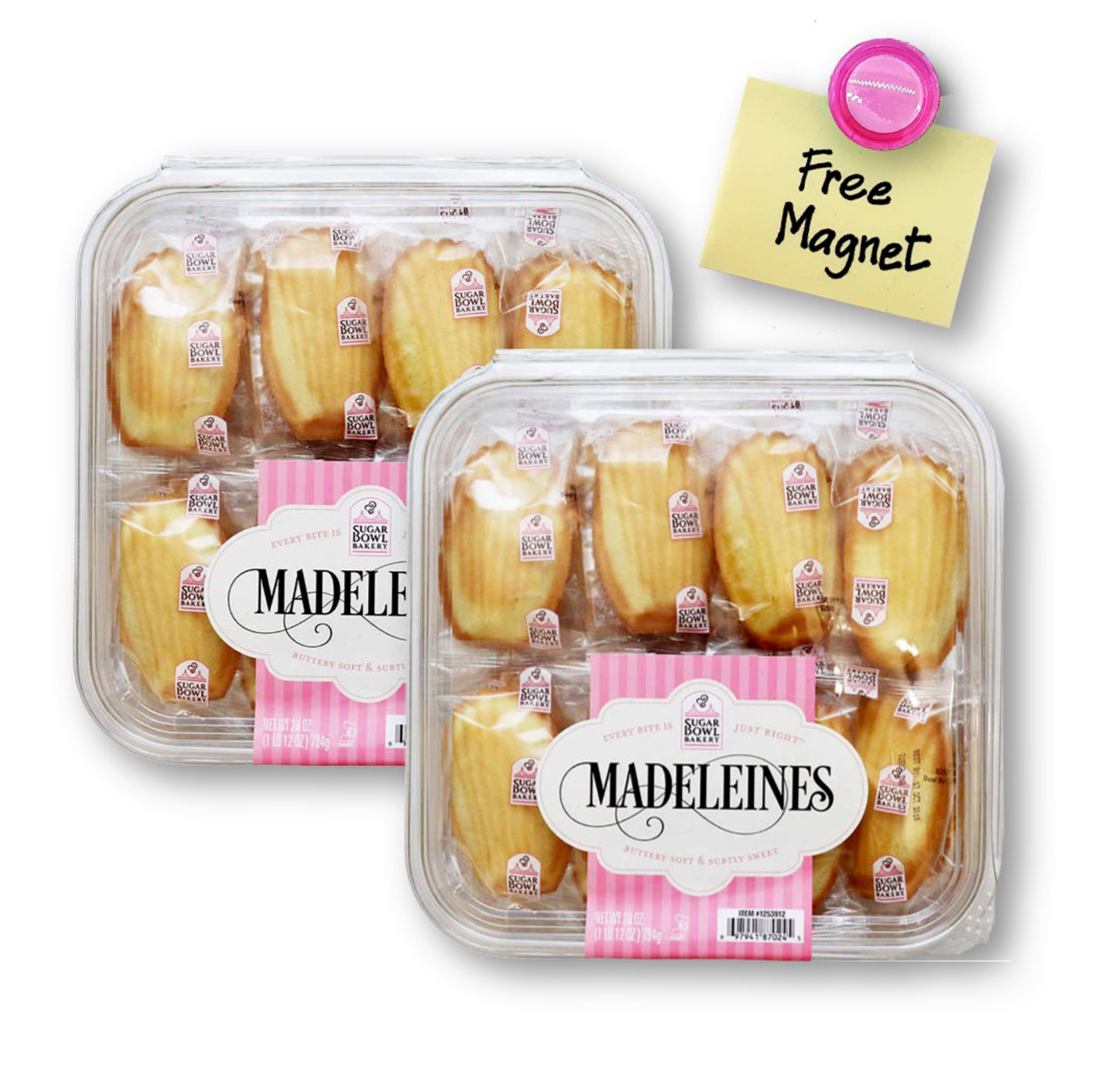 Sugar Bowl Bakery Madeleines Tea Cake Cookies Individually Wrapped 28