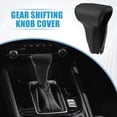 thumbnail image 2 of Cubierta de pomo de cambio de marcha Unique Bargains Trim para Honda CRV 2017 2018 2019 de cuero sintético negro, 2 of 7
