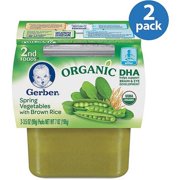 Gerber Gerber 2nd Foods Spring Vegetables, 2 ea