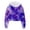 a-Purple17826, variant on FINALGANG Girls Boys Pastel Gradient Cropped Hoodie Kids Teen Casual Long Sleeve Crop Sweatshirt For Daily Street Wear Soft Top