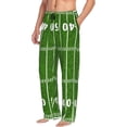 thumbnail image 6 of Fuzoiu American Football Field2 Print Men's Pajama Pants,Lounge Pants for Men,Lounge PJ Bottoms,Sleepwear Pants with Drawstring Pockets -X-Large, 6 of 6