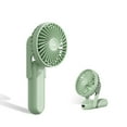 thumbnail image 3 of Holiday Gift Finder Mini Fan Handheld Folding Portable Silent Charging Handheld Fan, 3 of 9