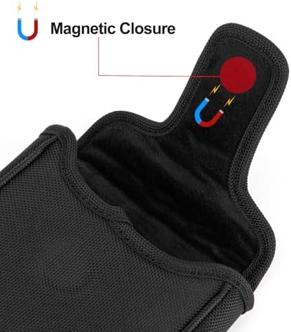 Golf Putter Covers Mallet Putter Headcover with Magnetic Closure Golf Club Cover for Most Brand