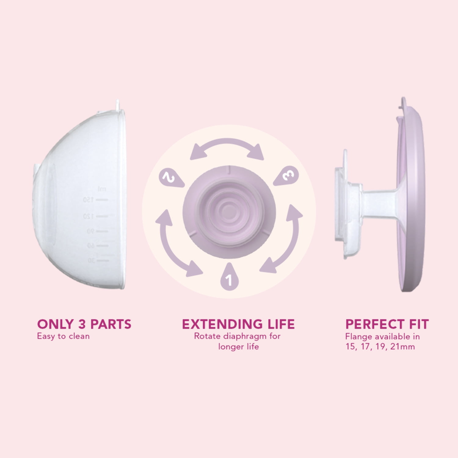 Rumble Tuff Slim-Cups Hands-Free Collection Cups