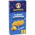 thumbnail image 3 of (2 pack) Annie's Macaroni and Classic Cheddar with Organic Pasta, Made with Real Cheese, 6 oz, 3 of 16