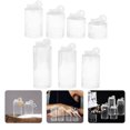 thumbnail image 4 of 1 Set Acrylic Ring Display Stands Acrylic Cylinder Ring Display Organizer Ring Holder, 4 of 9