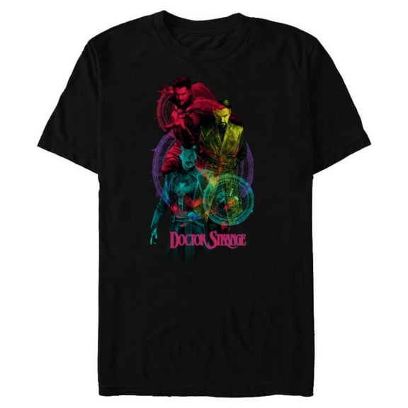 Doctor Strange in the Multiverse of Madness Mystical Trio - Short Sleeve Blended T-Shirt for Adults - Customized-Black