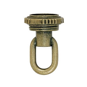 Satco 3/8 IP Screw Collar Loops with Ring 25lbs MAX