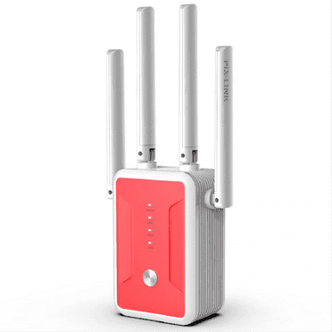 PIX-LINK WiFi Range Extender Repeater, 5GHz/2.4GHz Dual Band 1200Mbps WiFi Repeater Wireless Signal Booster, 360 Degree Full Coverage WiFi Extender Signal Amplifier with 4 Band Antennas