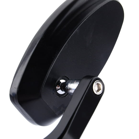 Espejos Retrovisores Del Extremo De La Barra De La Manija De La Motocicleta Precio De Venta De La Motocicleta Negro De 360 Grados Ángulo Ideal Vidrio De aleación