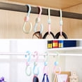 thumbnail image 5 of Raindrops Hooks for Hanging Jeans 4 Packs 3pcs per Pack in Assorted Colors Abs 13.2*5.6 In 360 Degree Rotatable Design, 5 of 8
