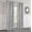Silver, variant on Dainty Home 2-Pack Blackout Grommet Curtain Panels, Shimmer Textured, 38"x84"