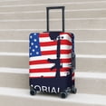 thumbnail image 4 of Salouo Memorial Day Pattern Travel Dust-proof Suitcase Cover, Softside Suitcase Protector Luggage Cover Protector for 18-32inch ,Not Included Suitcase, 4 of 8