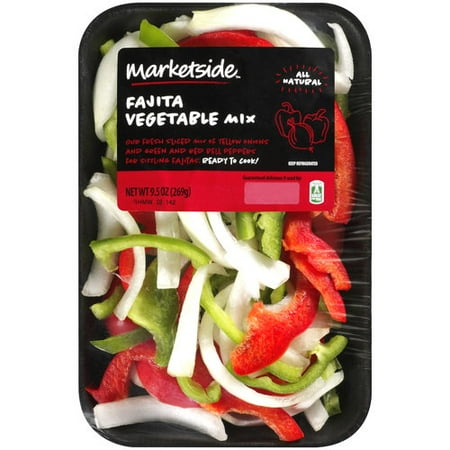 Marketside All Natural Ready to Cook Fajita Vegetable Mix, 9.5 oz