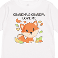 thumbnail image 4 of Inktastic Grandma and Grandpa Love Me- little fox Boys or Girls Long Sleeve Toddler T-Shirt, 4 of 5