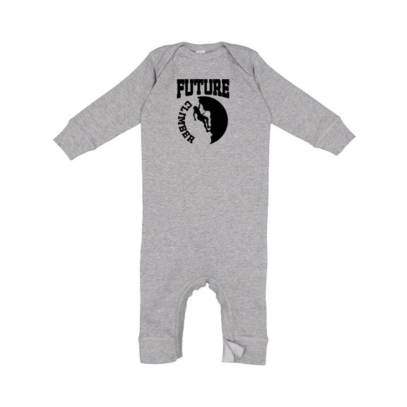 Inktastic Climbing Future Climber Baby Romper Coveralls