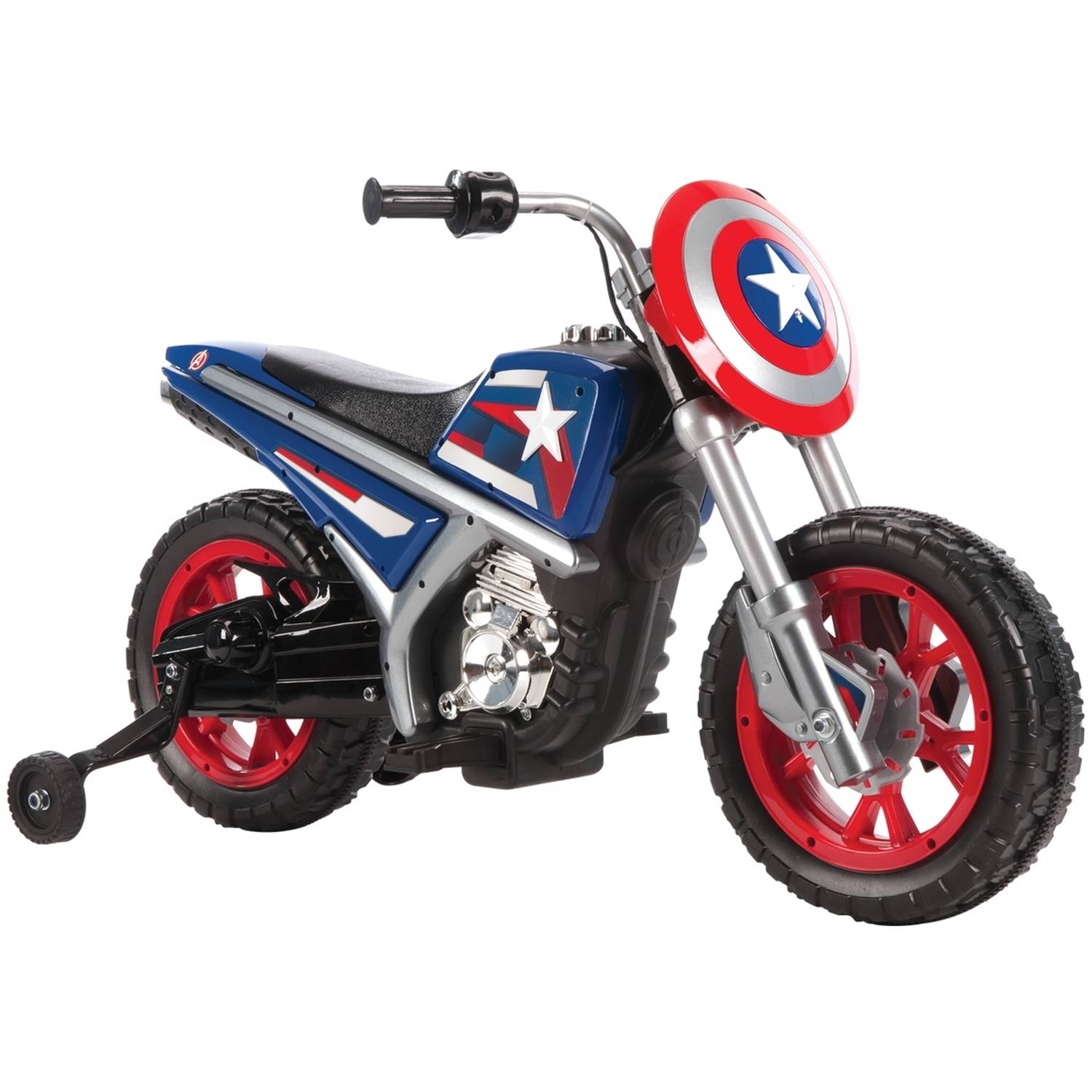 Captain America 6V Battery-Powered Ride-On Toy by Huffy - image 2 of 6