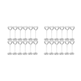 thumbnail image 1 of 3.5 Inch Table Number Holder 20 Place Card Holders Table Number Holders Wedding Card Holder, 1 of 5