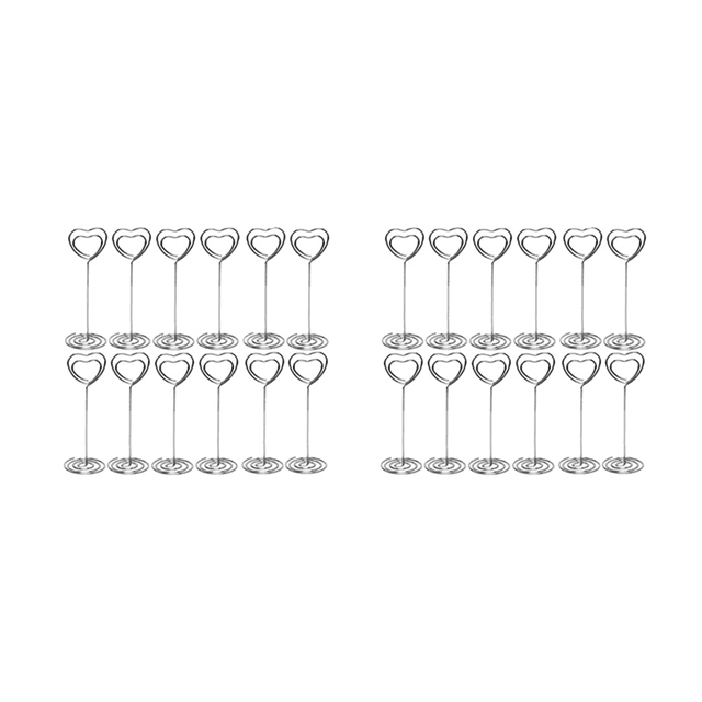 3.5 Inch Table Number Holder 20 Place Card Holders Table Number Holders Wedding Card Holder