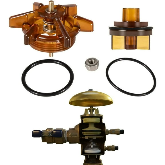 1/2"-3/4" Bonnet Poppet Assembly Repair Kit 905211 fit Febco 765 PVB FRK 765-BP