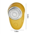 thumbnail image 3 of CXK99 on Clearance Mini Portable USB Rechargeable Shaver for Men, Compact Shaving Razor for Travel, Lightweight Personal Grooming Kit, Family Use Electric Shaver, 3 of 8