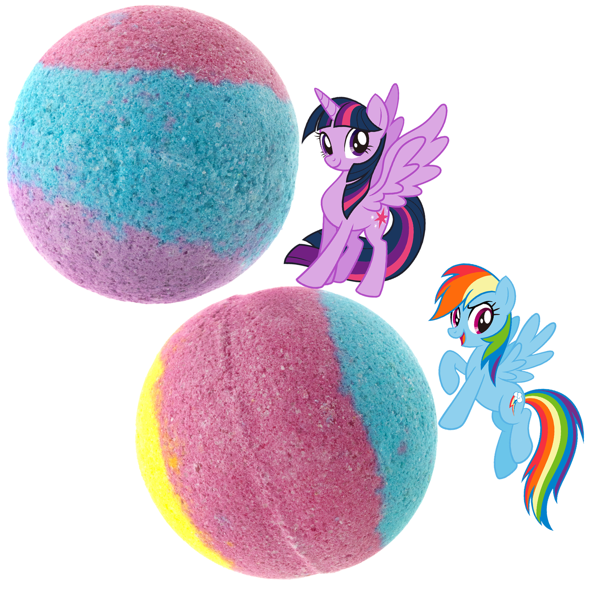 My Little Pony Cosmic Interlocking 2-in-1 Shower and Bath Bombs, 4 Pk - image 4 of 10