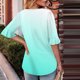 thumbnail image 4 of Blusas de Manga Corta para las Mujeres, Moda Verano Impreso, Blusas de Cuello Redondo, Chaqueta de Manga Corta para las Mujeres, 4 of 8
