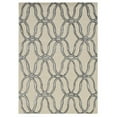 thumbnail image 1 of 12'x15' Silver Ivory Hand Tufted Vermicular Indoor Area Rug, 1 of 1