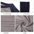thumbnail image 5 of UVN T Shirts for Women Casual Tops Short Sleeve Tees Side Split Crewneck Summer Tunic, 5 of 6