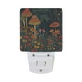 thumbnail image 5 of Yayeee LED Plug in Night Light for The Home with Auto Dusk to Dawn Light Sensors, 2 Pack, Forest Mushroom, 5 of 6