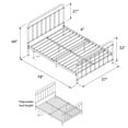 thumbnail image 3 of Better Homes & Gardens Kelsey Full Metal Bed, 3 of 9