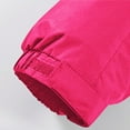 thumbnail image 6 of Duoif Rain Jacket Women, Lightweight Raincoats Zip up Outdoor Hiking Windbreaker Jackets with Hood Lightweight Raincoat Jackets for Women Hot Pink S, 6 of 7
