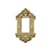 thumbnail image 3 of Nostalgic Warehouse 720085 Victorian Switch Plate with Single Rocker, Unlacquered Brass, 3 of 3