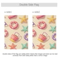 thumbnail image 4 of Yayeee Garden Flag 28" x 40" Double Sided Outdoor Yard Lawn Holiday Decorations, Beach Toys Pattern, 4 of 6