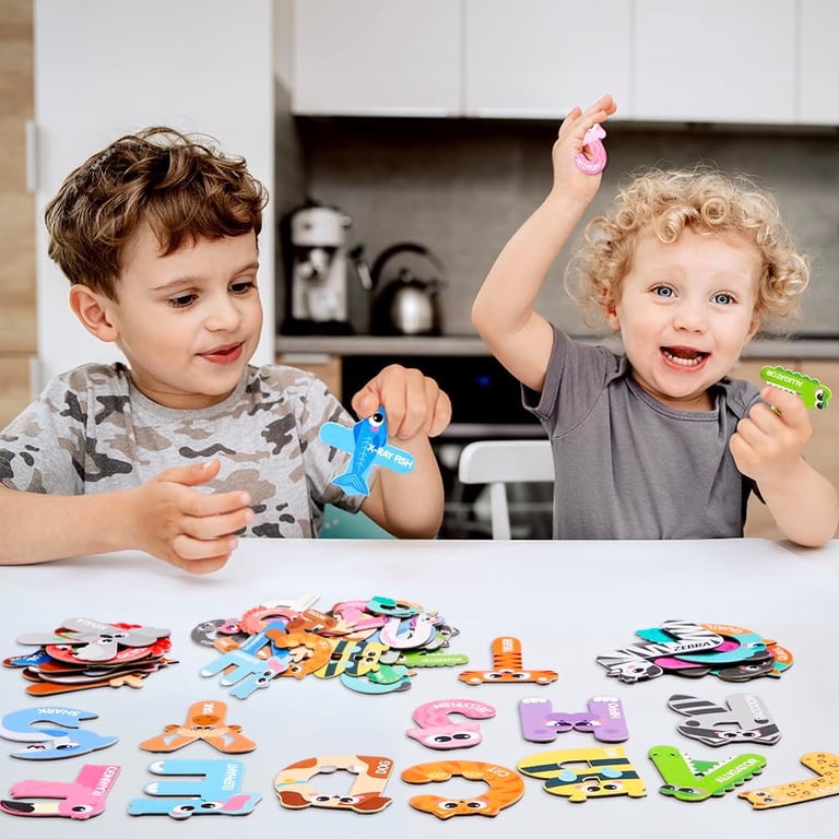 Joyfy Magnetic Letters with Animals, 26 Pieces photo 6