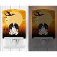 thumbnail image 2 of Halloween Pekingnese Black White Ceramic Night Light, 2 of 2
