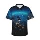 thumbnail image 1 of Balery Planet Earth Camisas hawaianas de manga corta para hombre, camisas playeras de corte holgado, camisas de vacaciones con botones,X-Large, 1 of 7