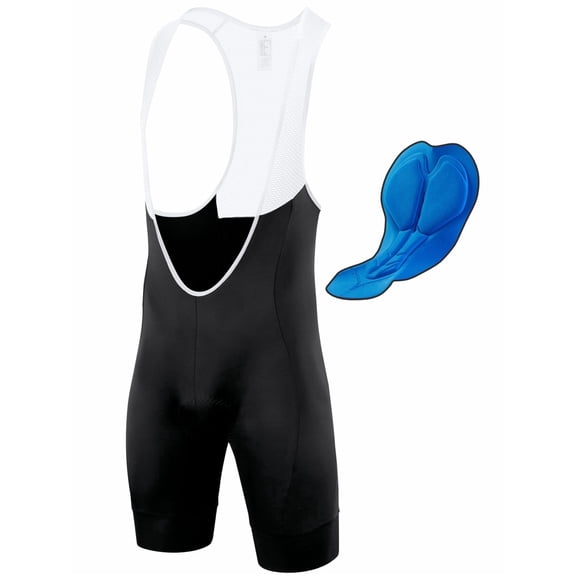 LEOPATRIX Men'S Cycling Bib Shorts 3D Padded Bicycle Riding Bike Biking Pants Road Cycle Shorts X-Large