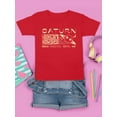thumbnail image 3 of Saturn Vibes - Cosmic Planet Emoji Design Youth's T-shirt, 3 of 4
