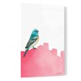 thumbnail image 2 of Epic Art 'Bird on Pink' by Seven Trees Design, Acrylic Glass Wall Art, 16"x24", 2 of 3